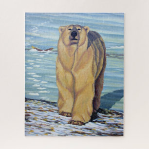 Polar Bear Painting Puzzle Polar Bear Art Puzzles