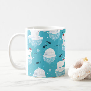 Polar Bear Party Coffee Mug
