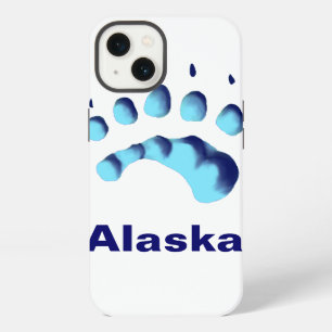 Polar Bear Paw Print iPhone 13 Case