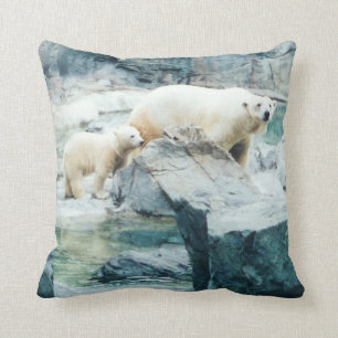 Polar bear pillow