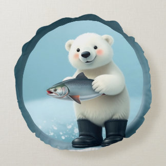 polar bear pillow cushion