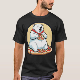 Polar Bear Pizza Perfection T-Shirt