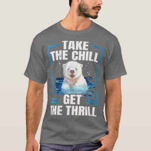 Polar Bear Plunge Icy Water Polar Plunge VNeck   5 T-Shirt