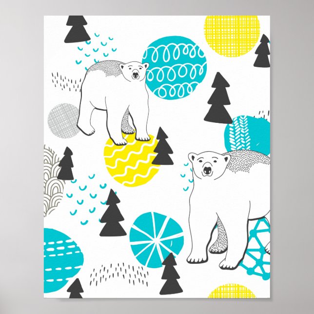 Polar bear poster (Front)