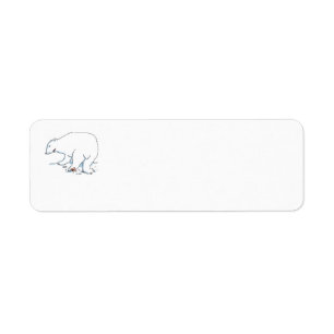 Polar Bear return address labels