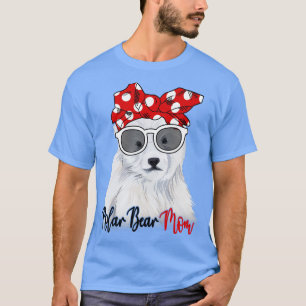 Polar Bear Shirt Polar Bear Mum Bandanna