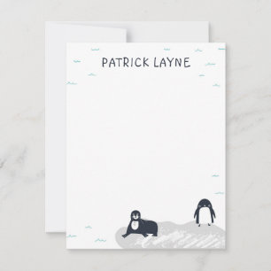 Polar Bear Stationery Card