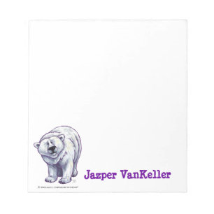 Polar Bear Stationery Notepad