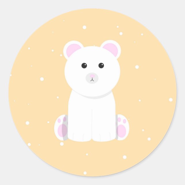 Polar Bear Stickers (Front)