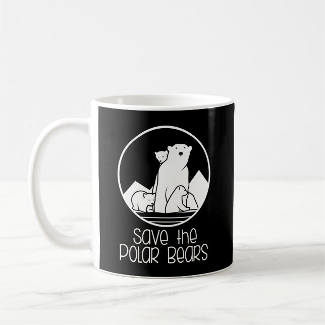 Polar Bear Support Mug (Left)