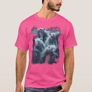 Polar Bear Swimming Arctic Wildlife Ursus Maritimu T-Shirt