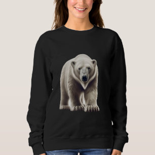 Polar Bear T-Shirt Arctic Wildlife Bear Lover Sweatshirt