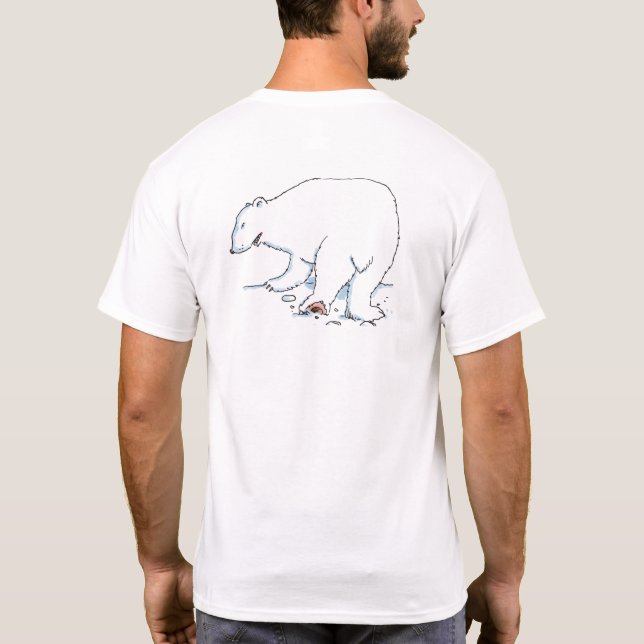 Polar Bear T-shirt back (Back)
