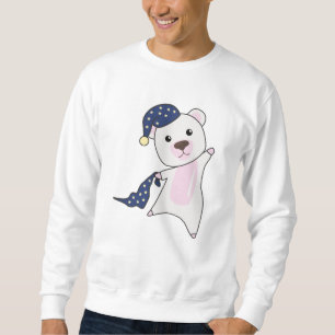 Polar Bear Teddy Bear Bear Sleepyhead Bear Sweatshirt