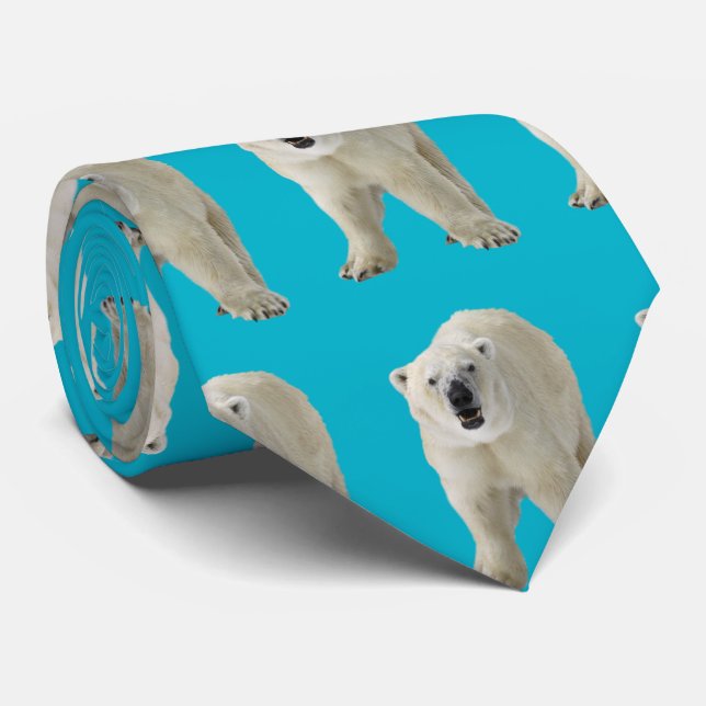 polar bear tie (Rolled)