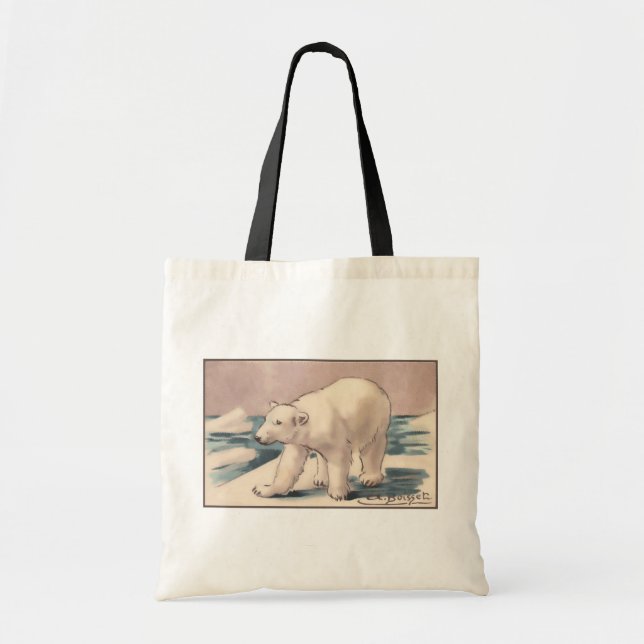 Polar Bear Tote Bag (Front)