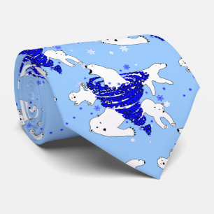 Polar Bear Vortex Tie