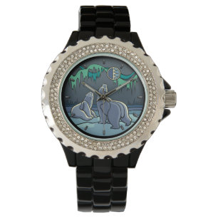 Polar Bear Watch Wildlife Art Bear Wrist Watch