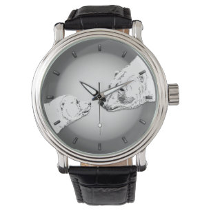 Polar Bear Watch Wildlife Art Bear Wrist Watch