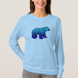 Polar Bear with Snowflakes Shirt