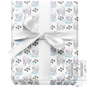 Polar Bear Wrapping Paper