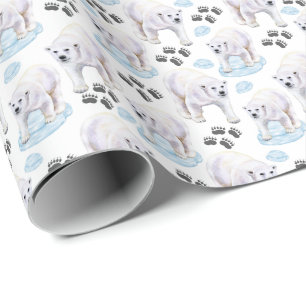 Polar Bear Wrapping Paper