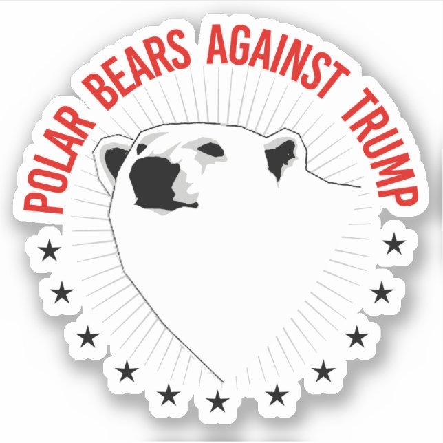 Polar Bears Against Trump (Front)