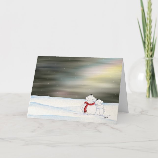 Polar Bears Card (Front)