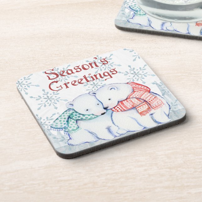 Polar bears coaster (Left Side)