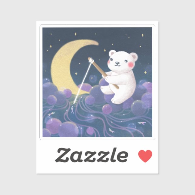 Polar Bear's Dream Fantasy Illustration (Sheet)