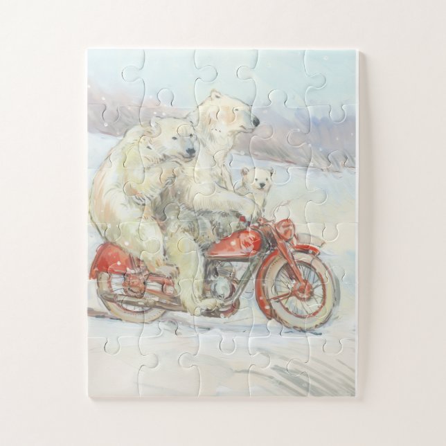 "Polar Bears" Jigsaw Puzzle (Vertical)