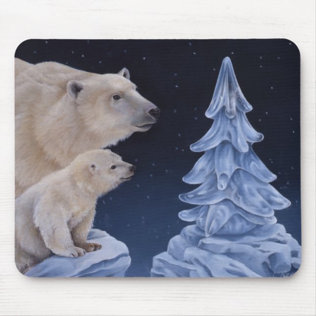 Polar Bears Mousepad (Front)