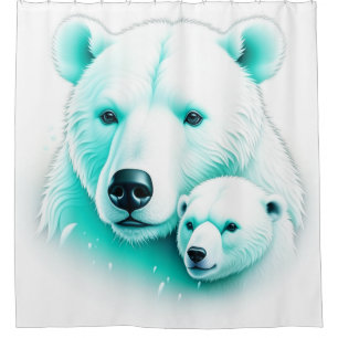 Polar Bears Shower Curtain