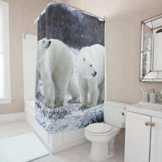Polar Bears Shower Curtain