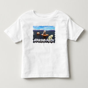 Polar Bears - Sinking Fast Toddler T-Shirt