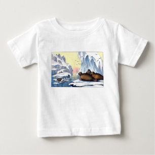 Polar Bears, Walrus, And Seals Baby T-Shirt