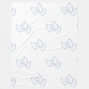 Polar Cover - Pasta Lover - Farfalle Fleece Blanket