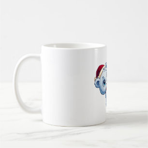Polar Cub with Christmas Gift Coffee Mug