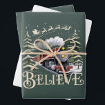 Polar Express Christmas Gift Believe Xmas Winter Wrapping Paper Sheet<br><div class="desc">Polar Express Christmas Gift Believe Xmas Winter</div>