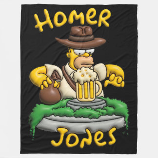 Polar Fleece Homer Jones Design Blanket