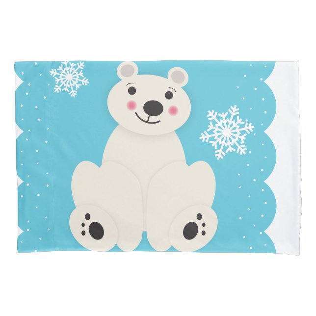 Polar Friend Pillowcase (Front)