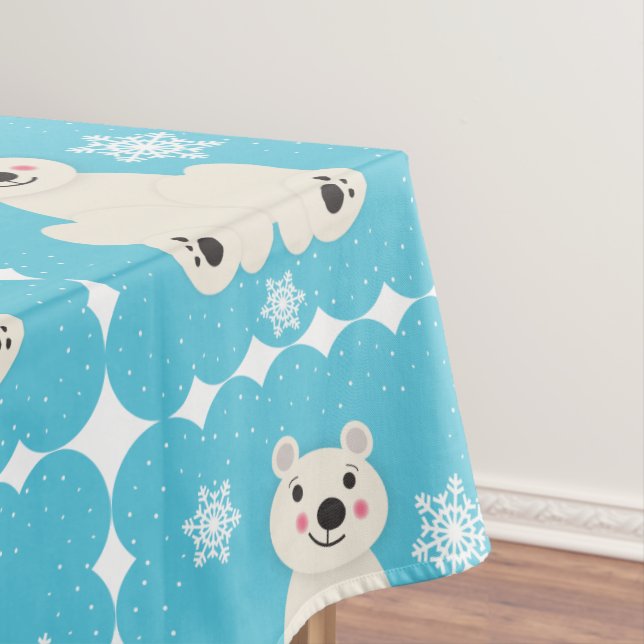 Polar Friend Tablecloth (In Situ)