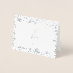 Polar Friends Foil Card