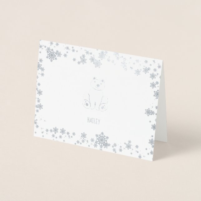Polar Friends Foil Card (Front)