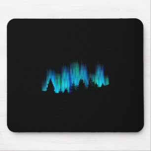 Polar Lights Aurora Borealis Iceland Vacation Mouse Mat