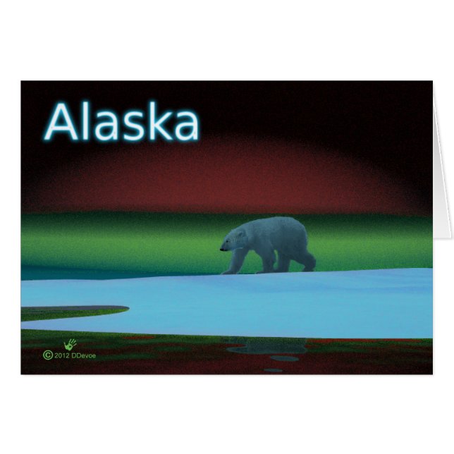 Polar Lights Polar Bear (Front Horizontal)