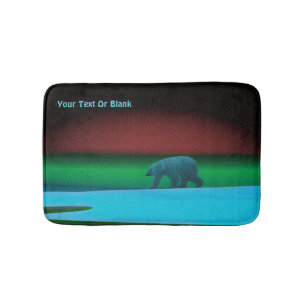 Polar Lights Polar Bear Bath Mat