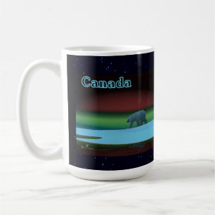 Polar Lights Polar Bear Coffee Mug