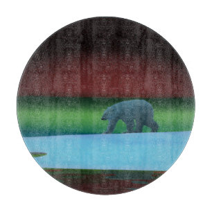 Polar Lights Polar Bear Cutting Board
