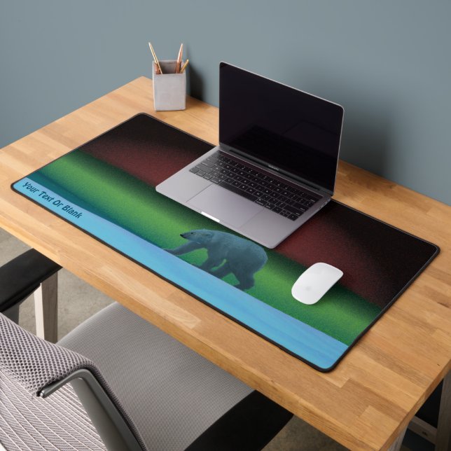 Polar Lights Polar Bear Desk Mat (Office 2)